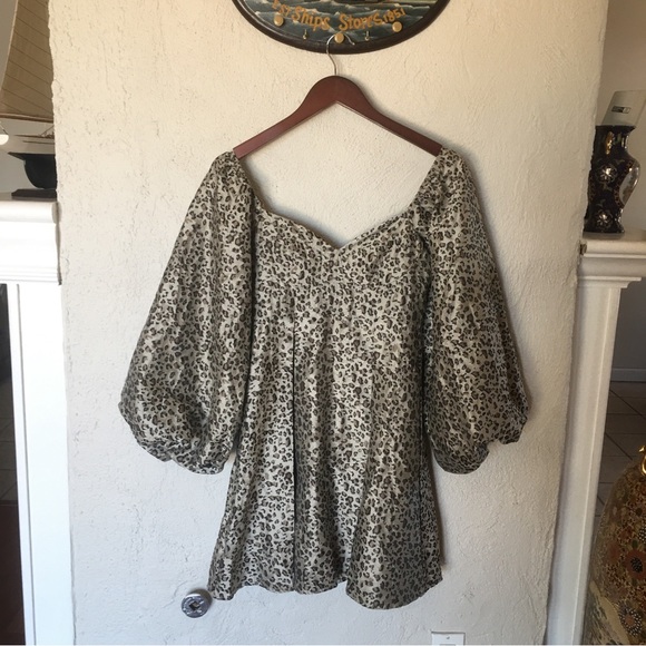 Sister Jane Tempo Leopard Jacquard Mini Dress - Picture 9 of 15